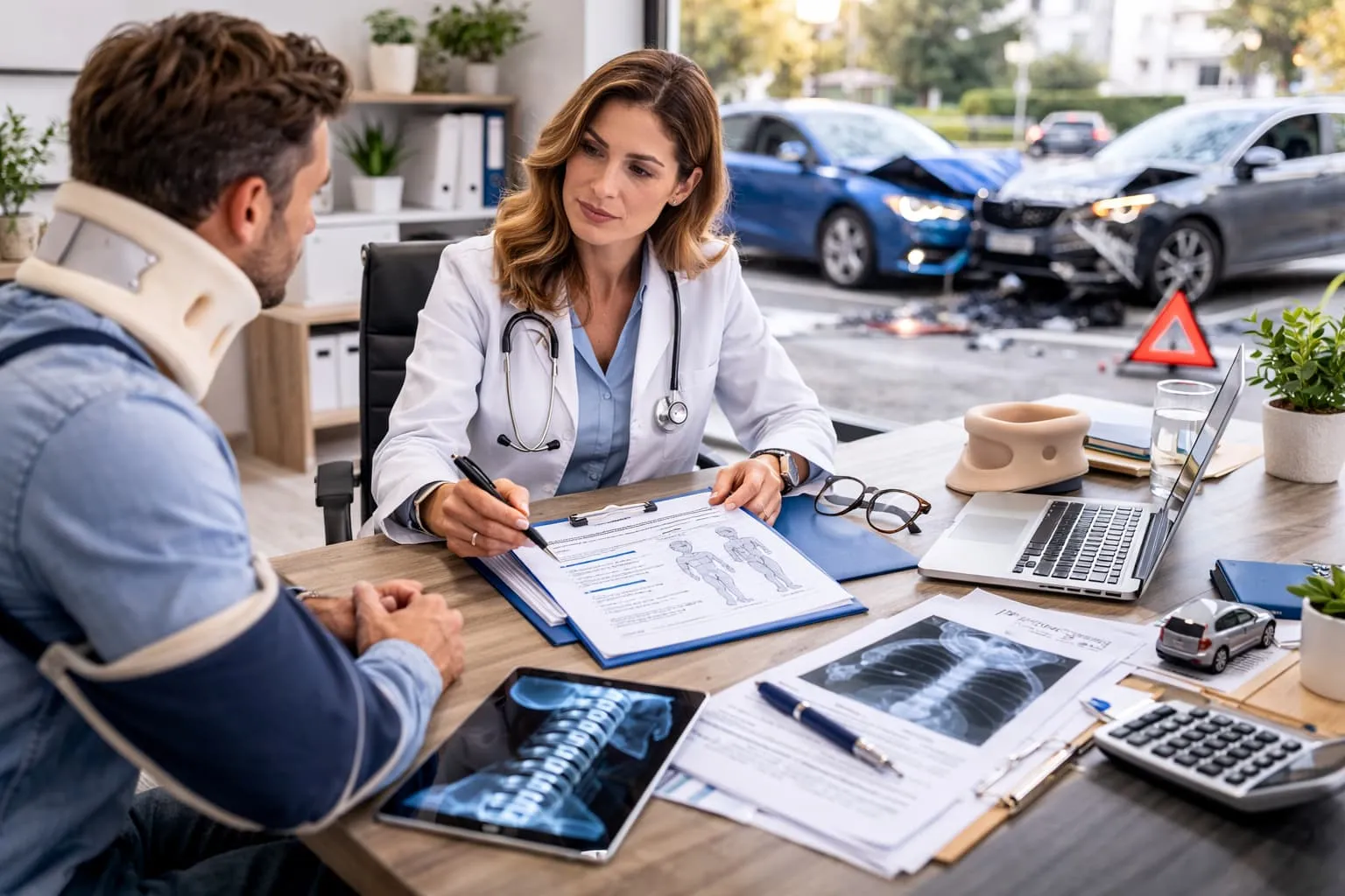 Baja laboral por accidente de tráfico: Guía completa