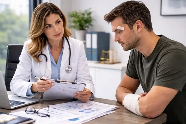 valoración del daño corporal tras agresión física